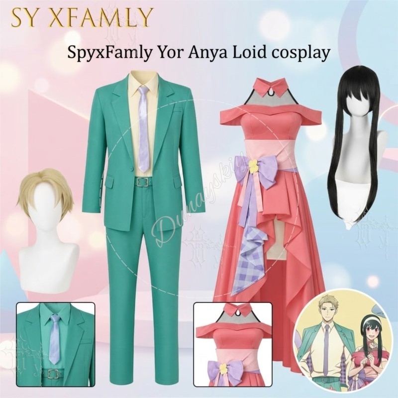 Anime Cosplay Yor - Traje de Cosplay de Spyx Family,