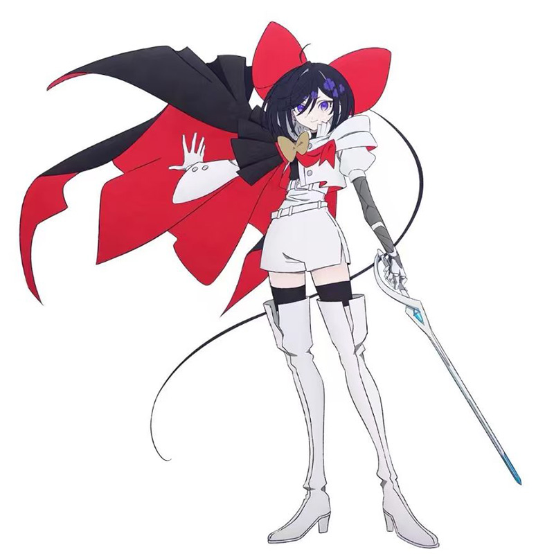 Cosplay Anime Black Hair - [Peluca Estilizada] Peluca de Cosplay Sapphire