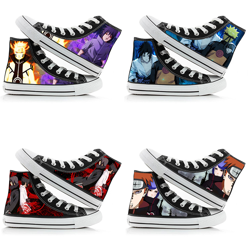 Anime Cosplay Couples Ideas - Zapatillas de lona de caña alta
