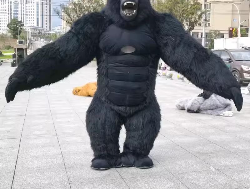 Anime Cosplay Real Life - Disfraz de gorila inflable de la