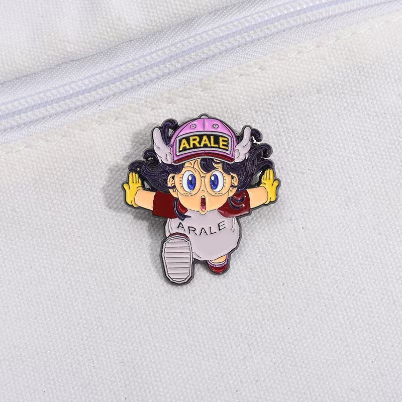 Anime Cosplay Little Girl - Broche con insignia de Dr. Slump