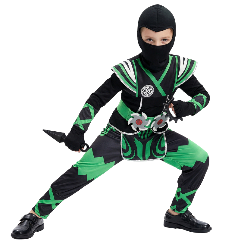 Anime Cosplay Boy - Conjunto de disfraz de ninja japonés