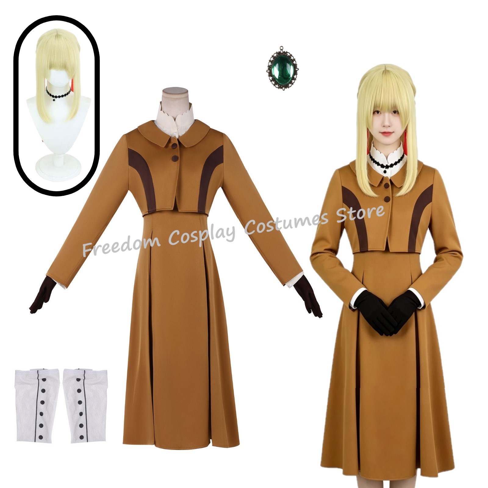 Violet Evergarden Dress - Disfraz de Cosplay de Anime Violet