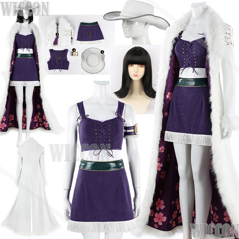 Cosplay Anime Black Hair - Disfraz de cosplay de Nico de