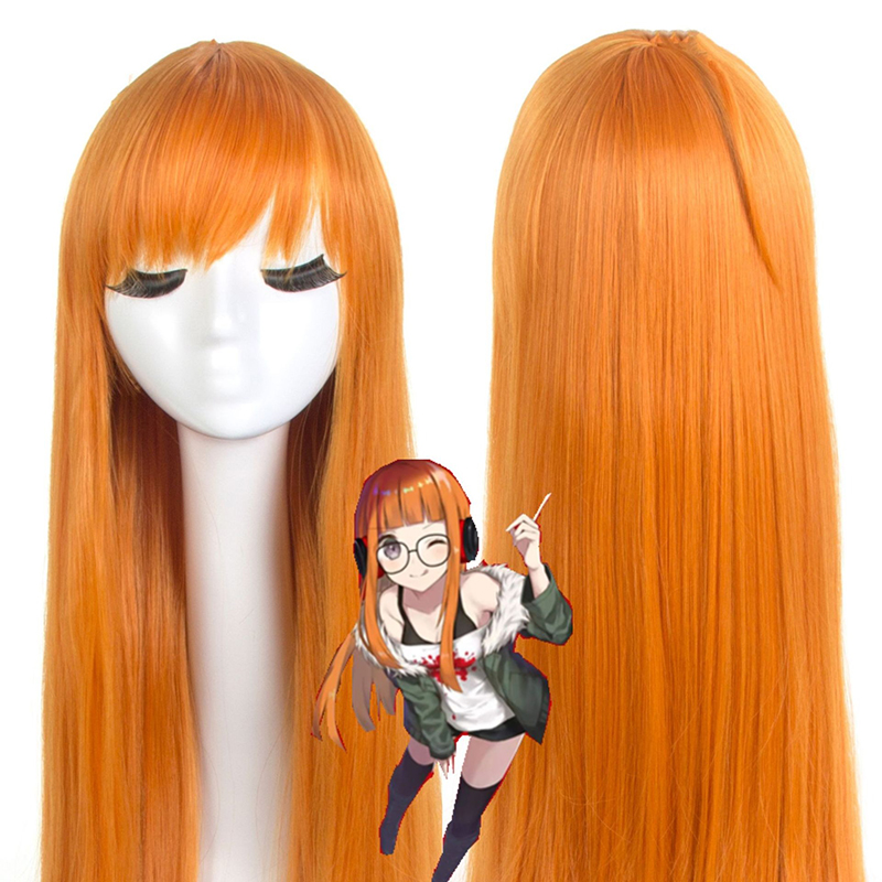 Anime Cosplay Easy - Peluca Larga y Lisa de Cabello
