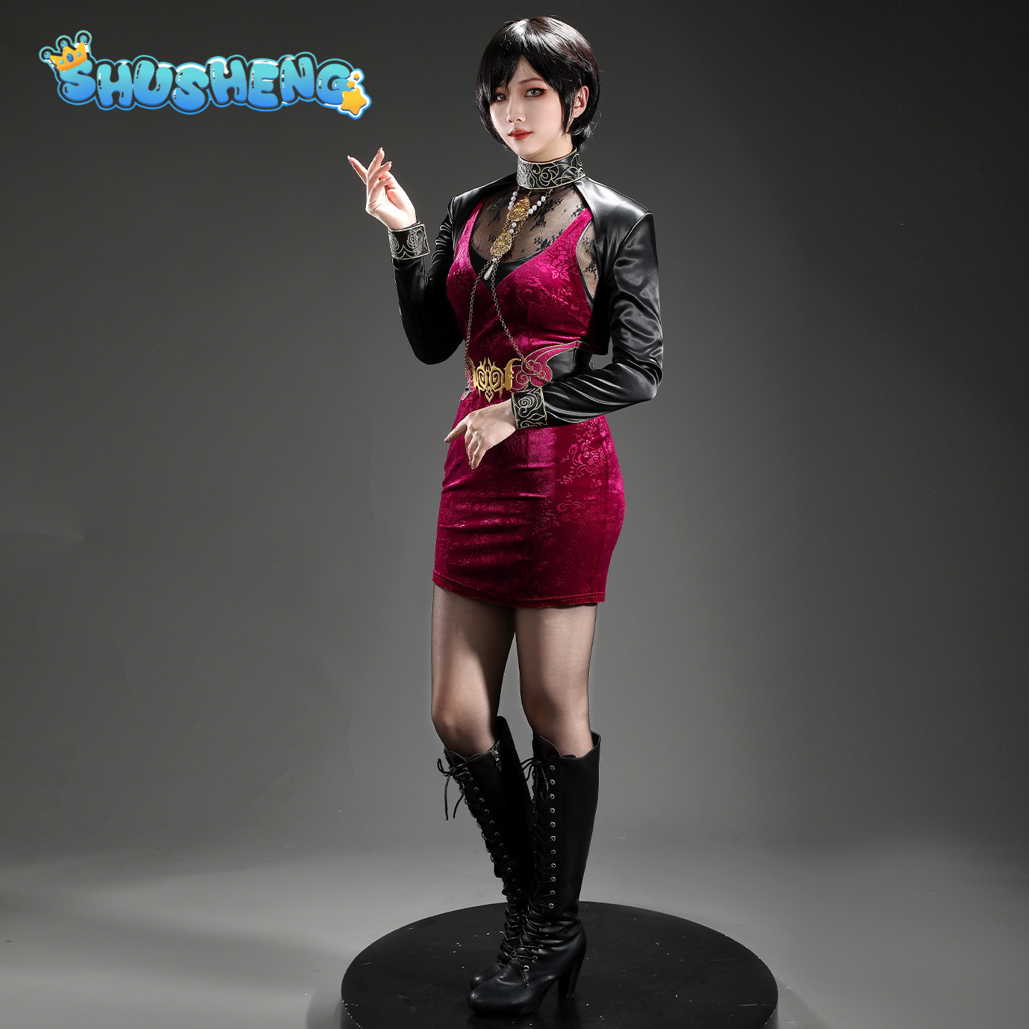 Anime Cosplay Dress For Men - Disfraz de Ada Wong para el