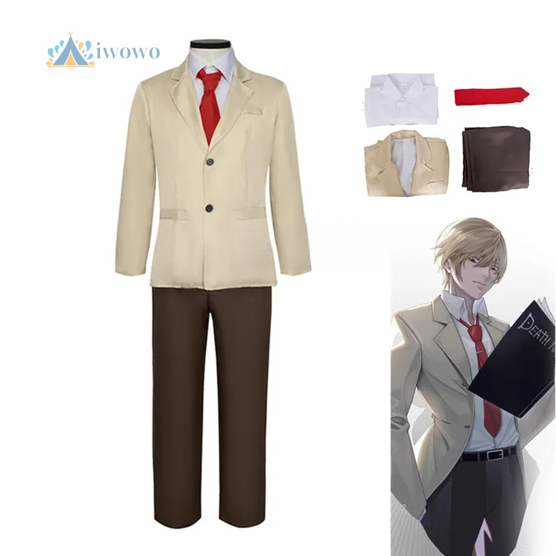 Anime Cosplay Dress For Men - Anime Yagami Light Cosplay disfraces traje