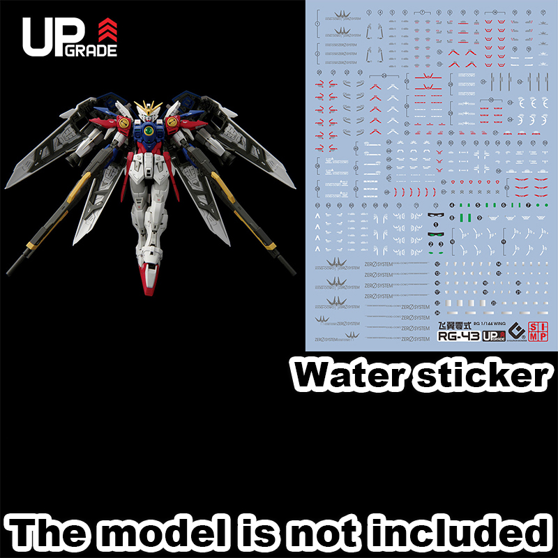 Bandai Gundam Rg - Calcomanía EVO RG43 para RG 1/144