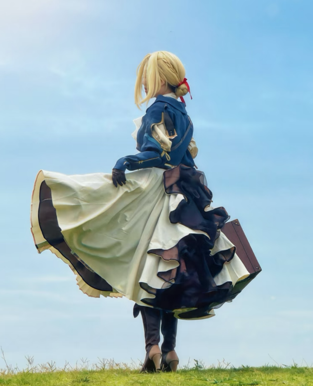 Violet Evergarden Dress - Disfraz de Violet Evergarden, disfraz de