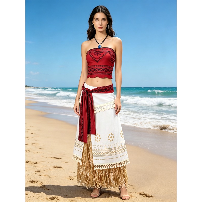 Anime Cosplay Romance - Conjunto de Cosplay de Moana, Versión