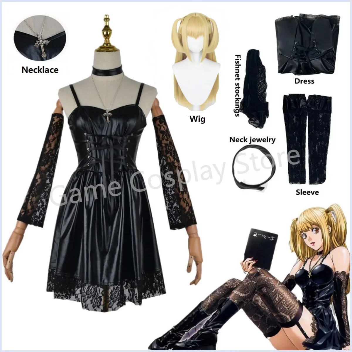 Violet Evergarden Dress - Disfraz de Misa Amane para mujer,