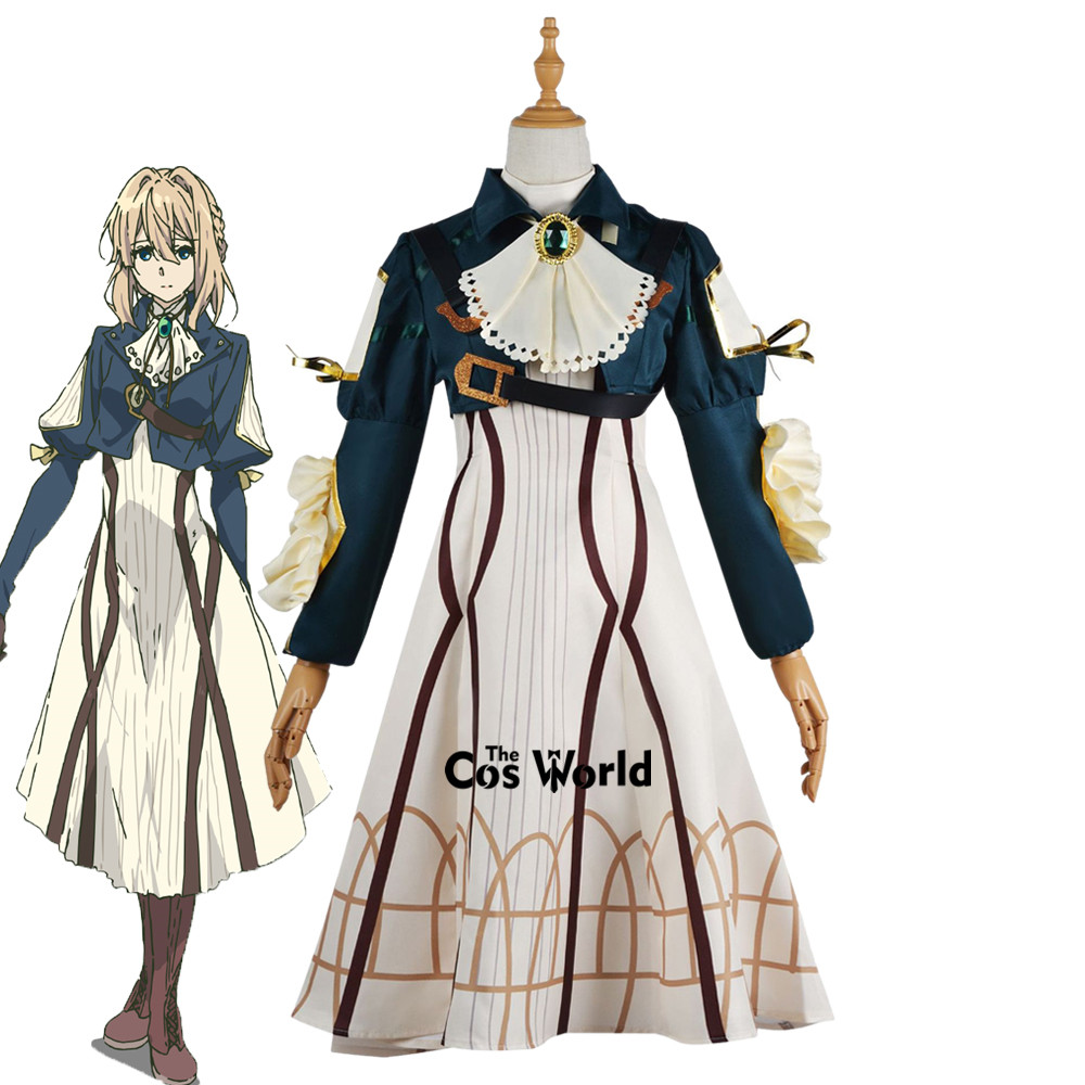 Violet Evergarden Dress - Violet Evergarden vestido uniforme trajes Anime