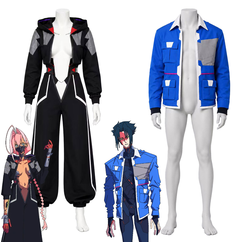 Anime Yang Cosplay - Mono y chaqueta cargo cosplay D