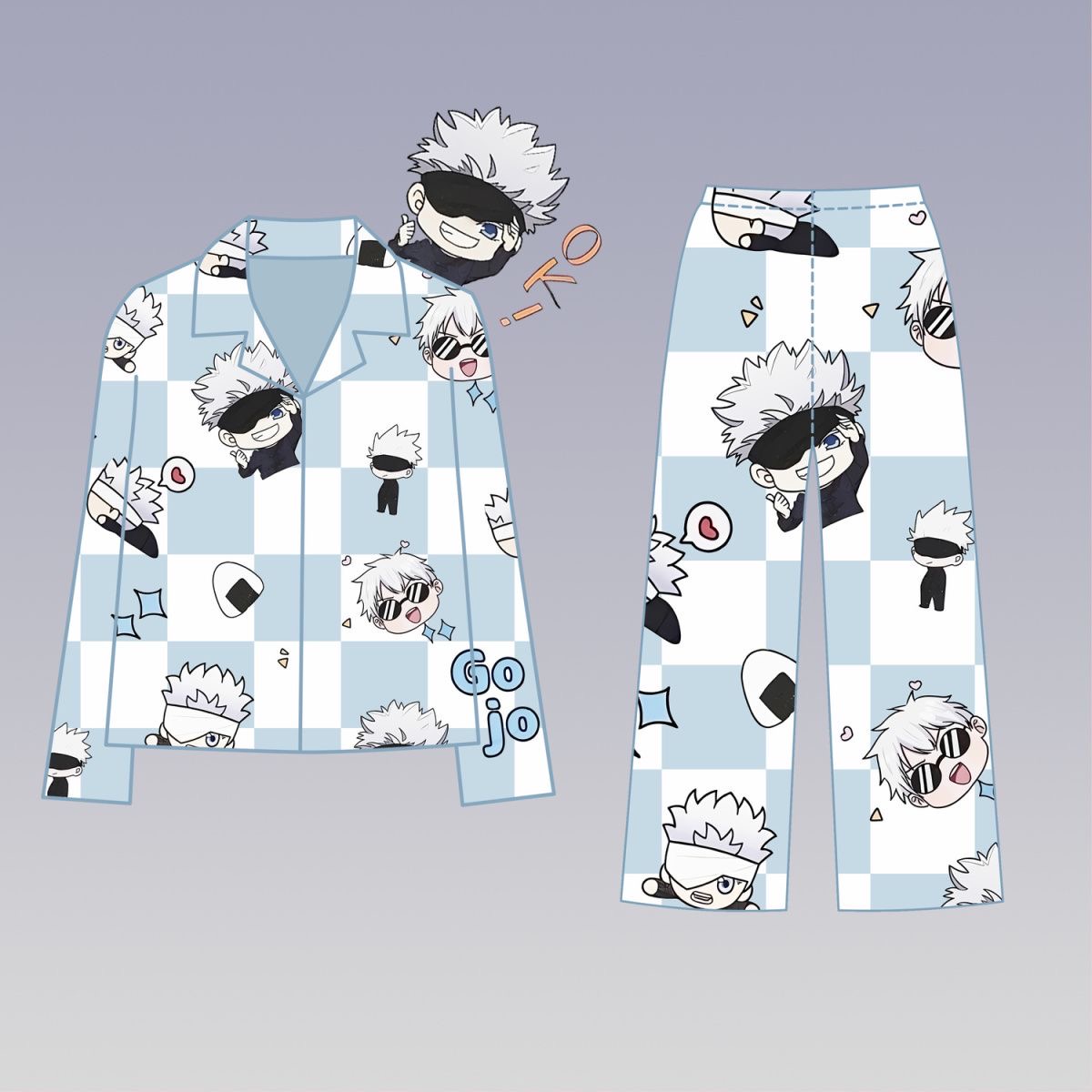 Anime Cosplay Jujutsu - Jujutsu Battle Pain ropa Gojo Gojo