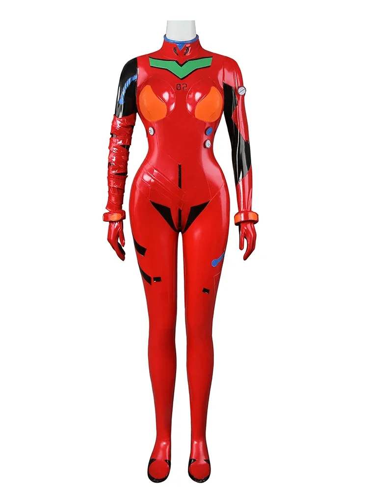 Anime Cosplay Bodysuit - Nuevos monos Eva Shikinami Asuka Langley