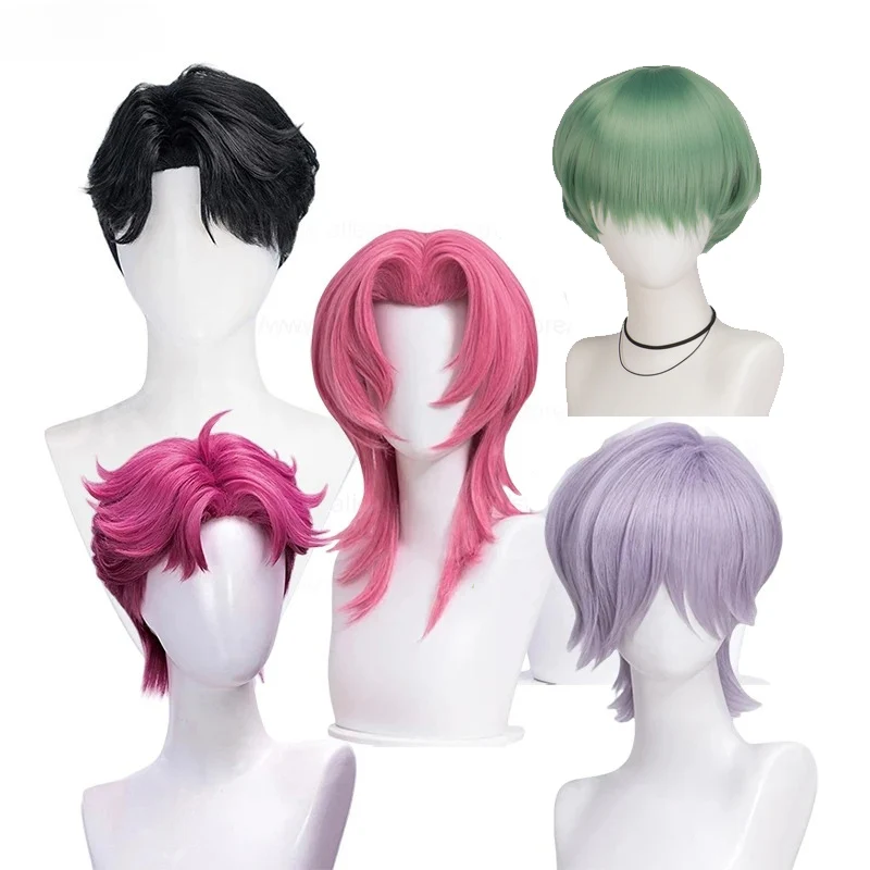 Anime Cosplay Romance - Peluca Sintética de Cosplay Saja Boys