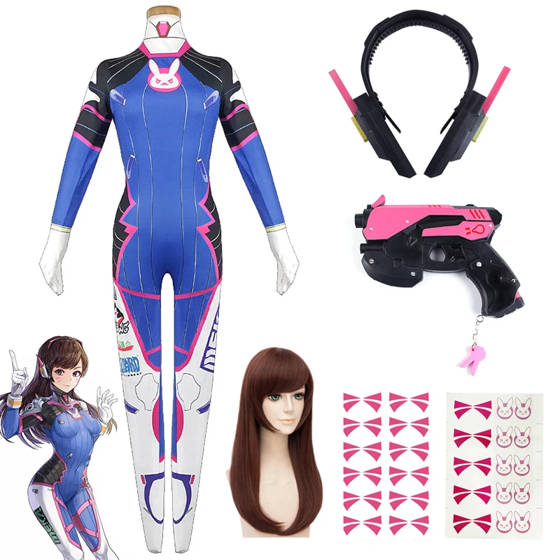 Violet Evergarden Dress - Overwatch-Disfraz de Cosplay de Dva para
