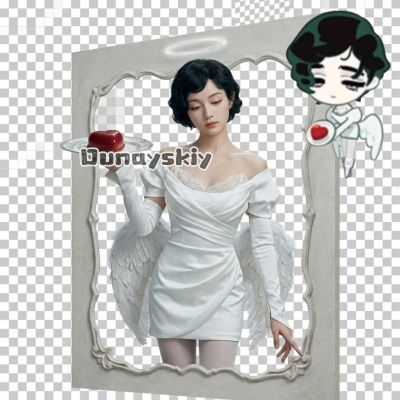 Cosplay Anime Black Hair - Nuevo Conjunto de Disfraz de Cosplay