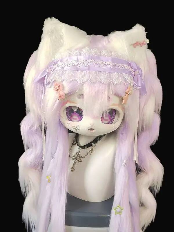 Anime Cosplay Mask - Cabeza de Fursuit Kig Hecha a