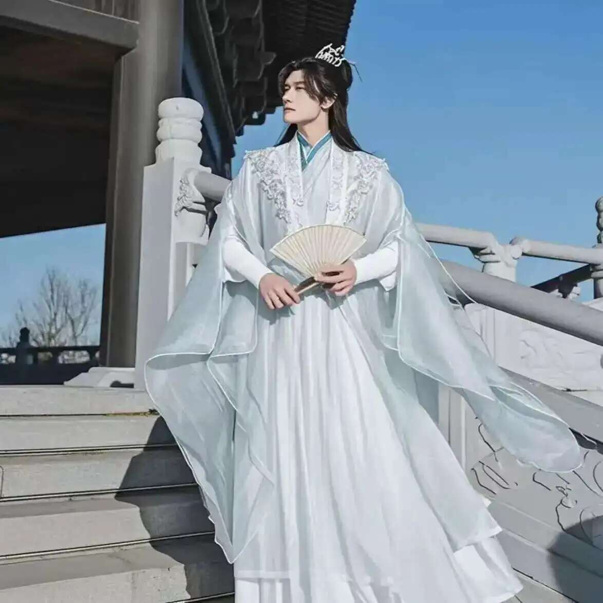 Anime Cosplay Dress For Men - Hanfu de talla grande 3XL para