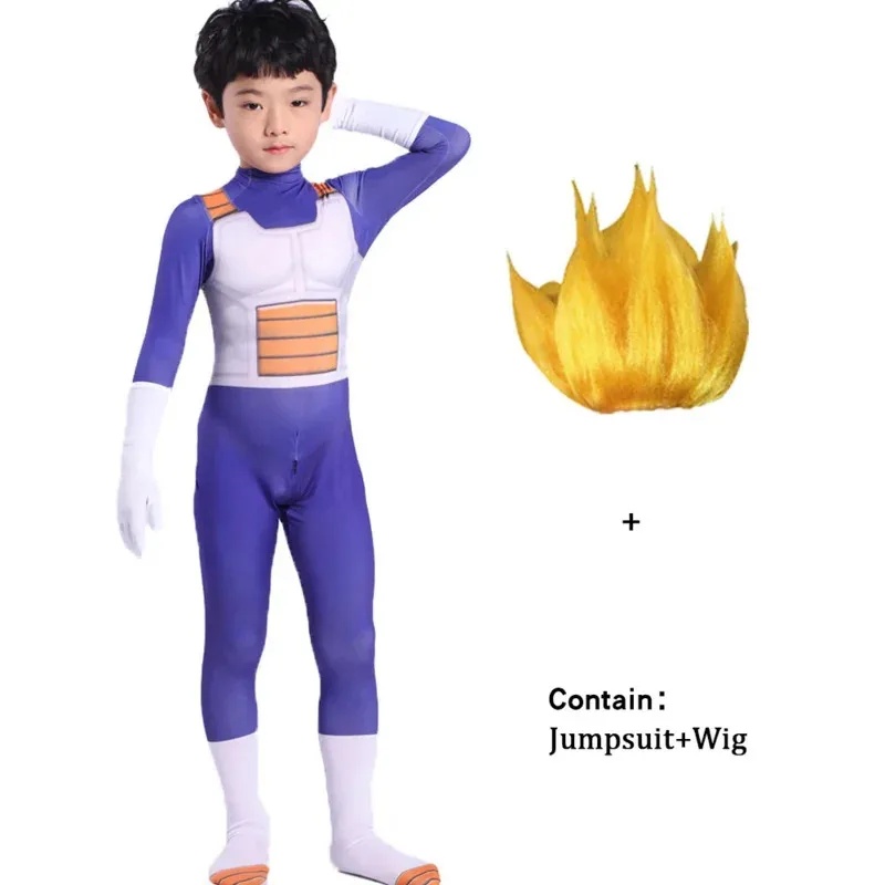 Disfraz de Son Goku para Adult - Cosplay Anime Black Hair reseña y precio