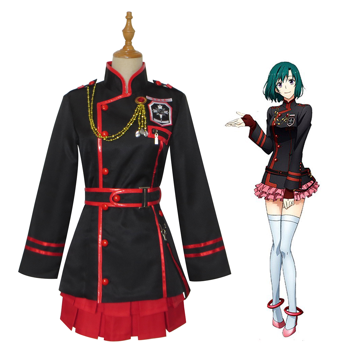 Disfraz de Cosplay del Uniform - Anime Cosplay Dress For Men reseña y precio