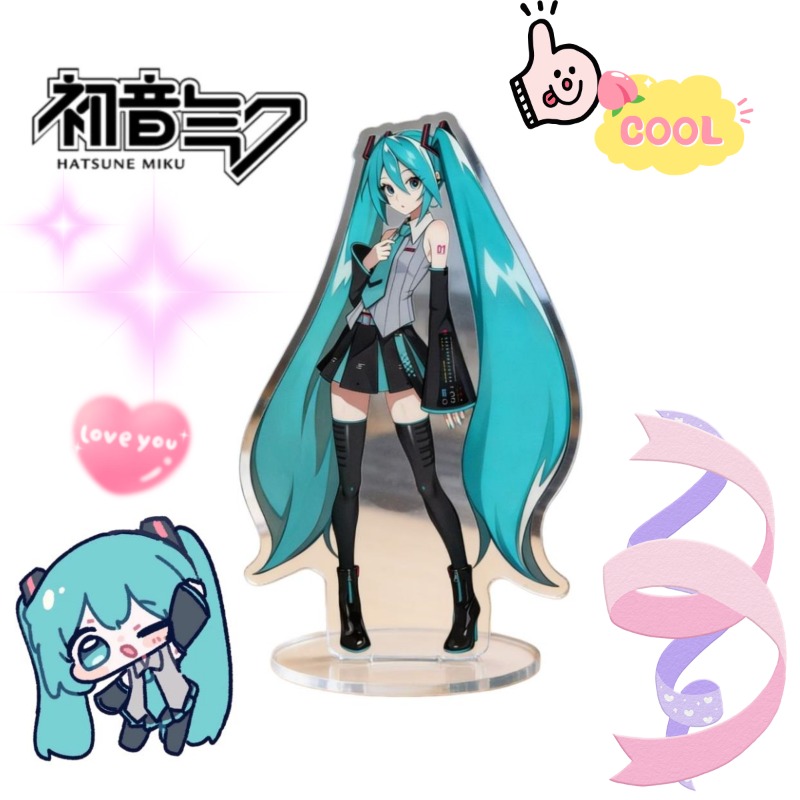 Figura Acrílica de Hatsune Mik - Anime Cosplay Characters reseña y precio