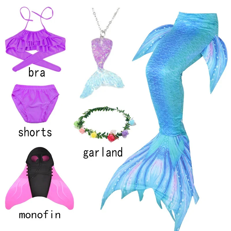 2026 niños cola de sirena niña - Anime Cosplay Little Girl reseña y precio