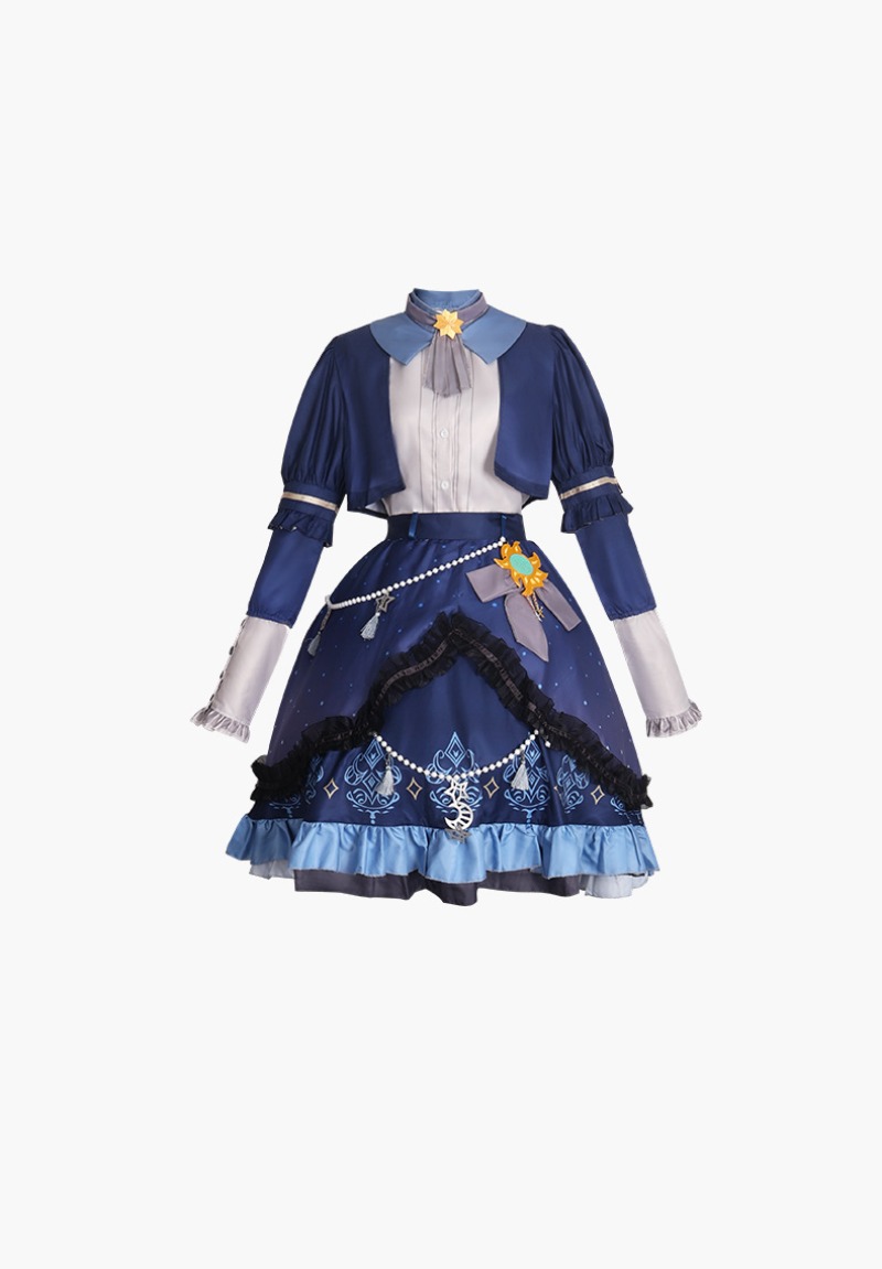 2025 PJSK vestido colorido de  - Anime Cosplay Costumes Female reseña y precio