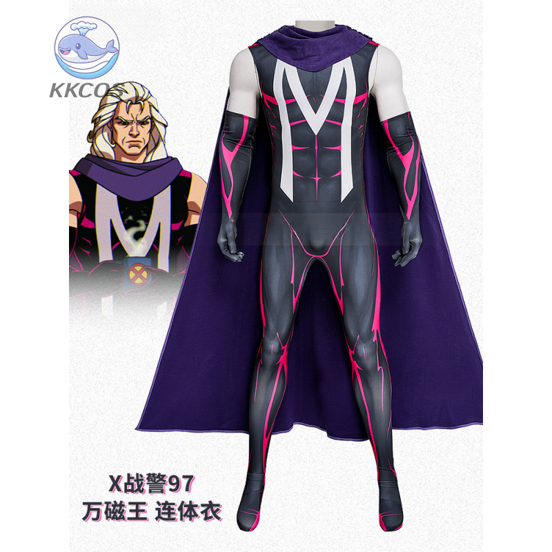 Magneto Cosplay disfraz mono M - Anime Cosplay Bodysuit reseña y precio