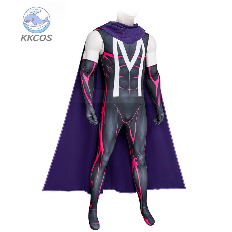 Magneto Cosplay disfraz mono M - Anime Cosplay Bodysuit reseña y precio