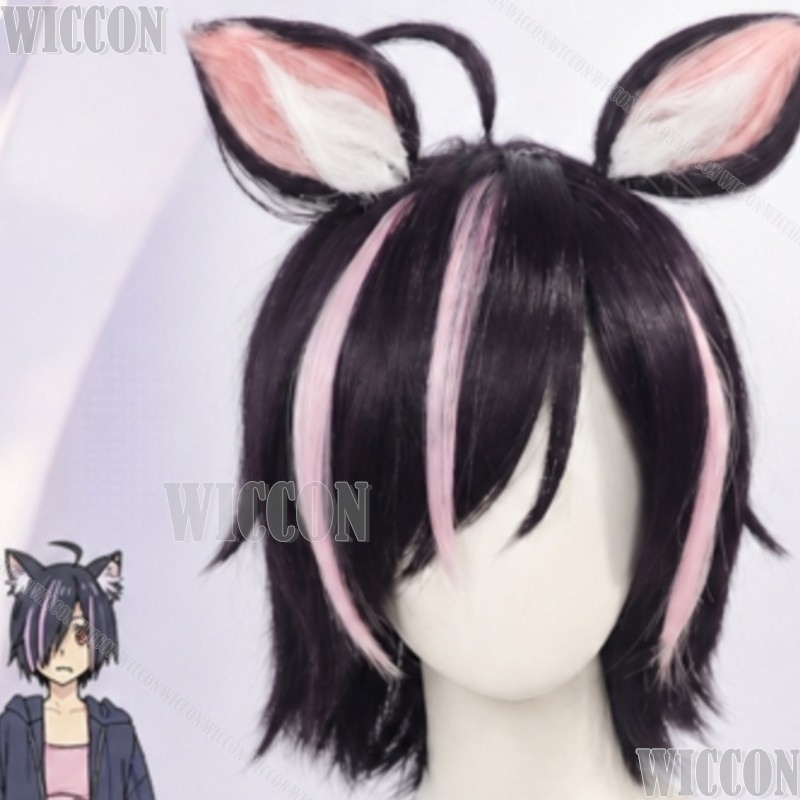 Chainsmoker Cat Cosplay Hameko - Cosplay Anime Black Hair reseña y precio