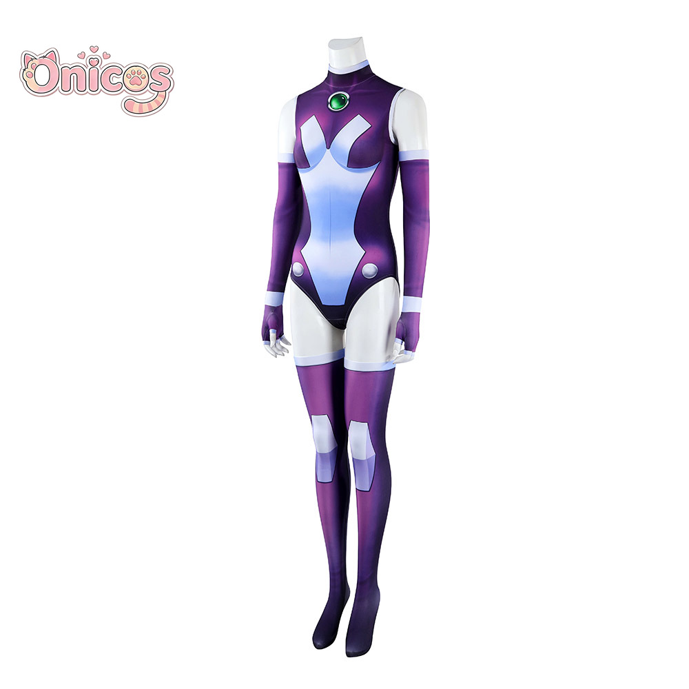 Starfire de Teen Titans, Koria - Anime Cosplay Bodysuit reseña y precio