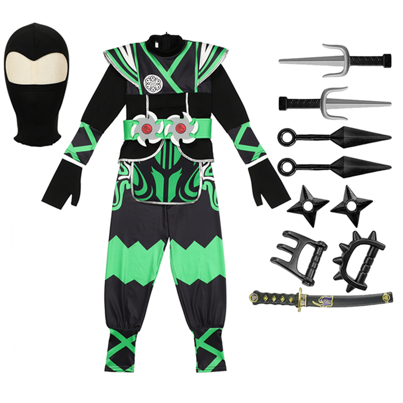 Conjunto de disfraz de ninja j - Anime Cosplay Boy reseña y precio
