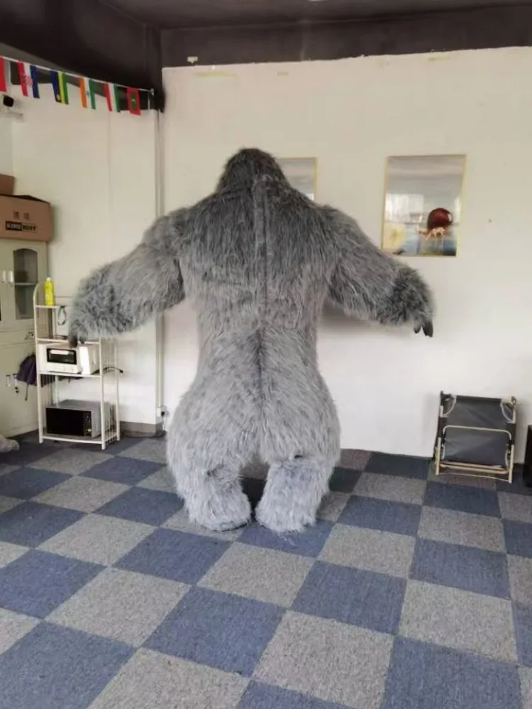 Disfraz de gorila inflable de  - Anime Cosplay Real Life reseña y precio