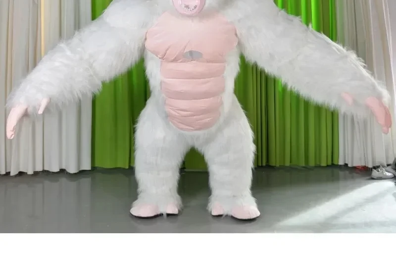 Disfraz de gorila inflable de  - Anime Cosplay Real Life reseña y precio