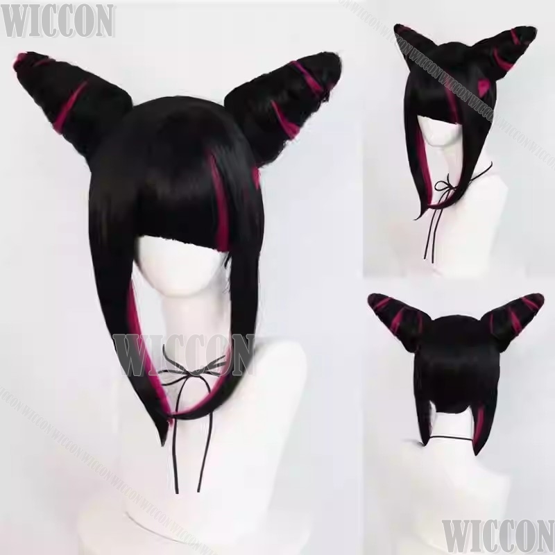 Kiriko Juri juego Han Over jue - Cosplay Anime Black Hair reseña y precio