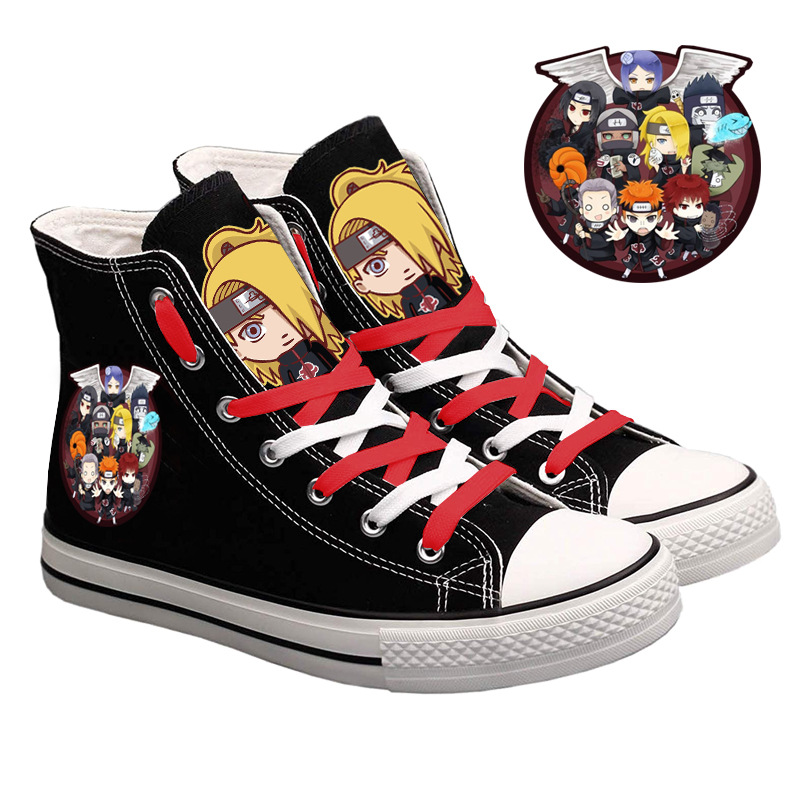 Zapatos de lona de caña alta N - Anime Cosplay Couples Ideas reseña y precio