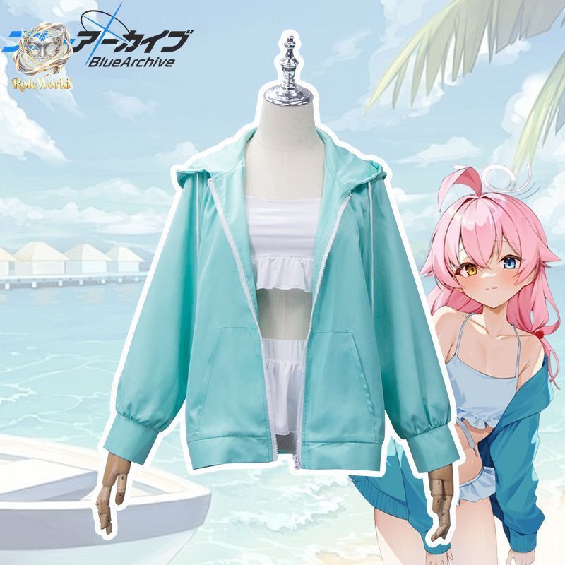 Traje de baño Blue Archive Tak - Anime Cosplay Photoshoot reseña y precio