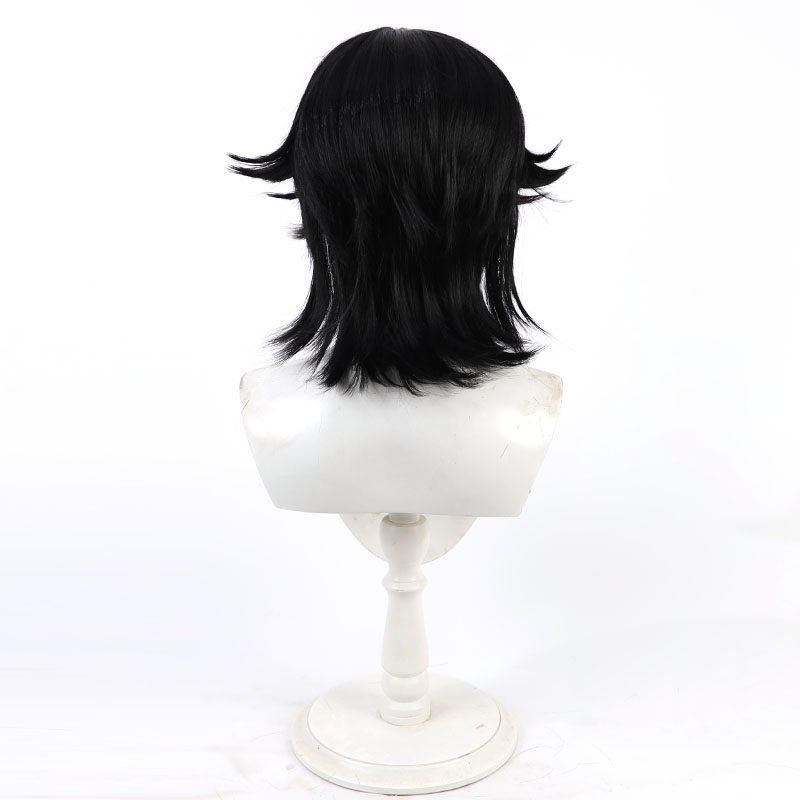 Peluca de cosplay Vezalius Ban - Cosplay Anime Black Hair reseña y precio