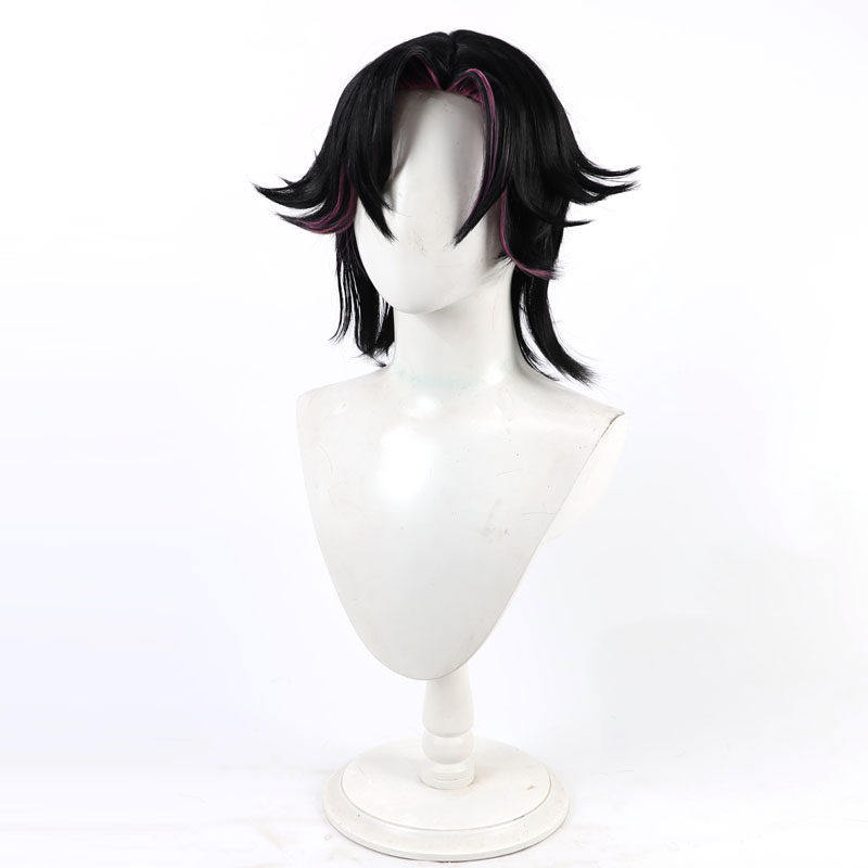 Peluca de cosplay Vezalius Ban - Cosplay Anime Black Hair reseña y precio