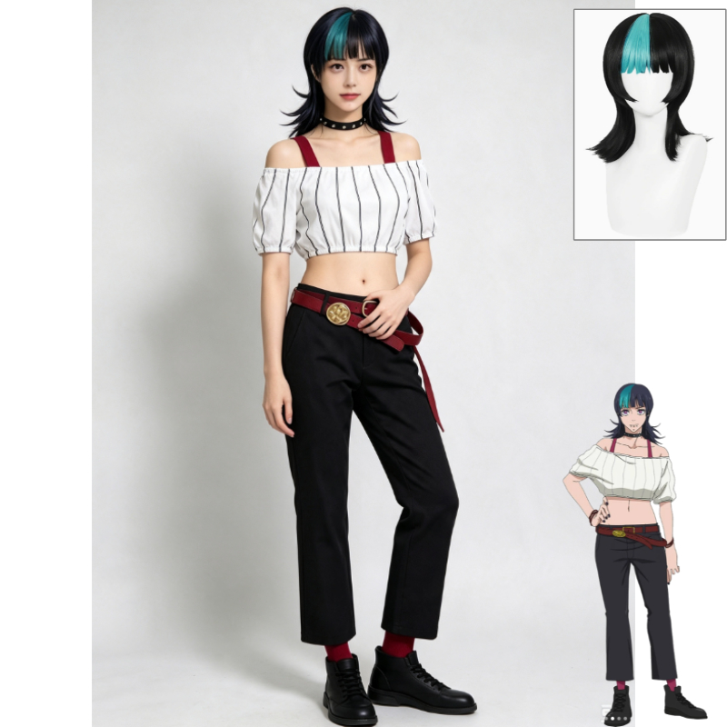 Disfraz de Cosplay de Kirara J - Anime Cosplay Jujutsu reseña y precio
