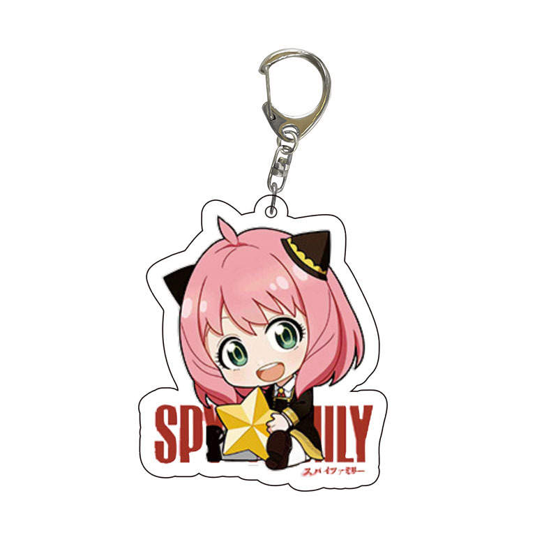 Llavero Acrílico Spy x Family, - Anime Cosplay Yor reseña y precio