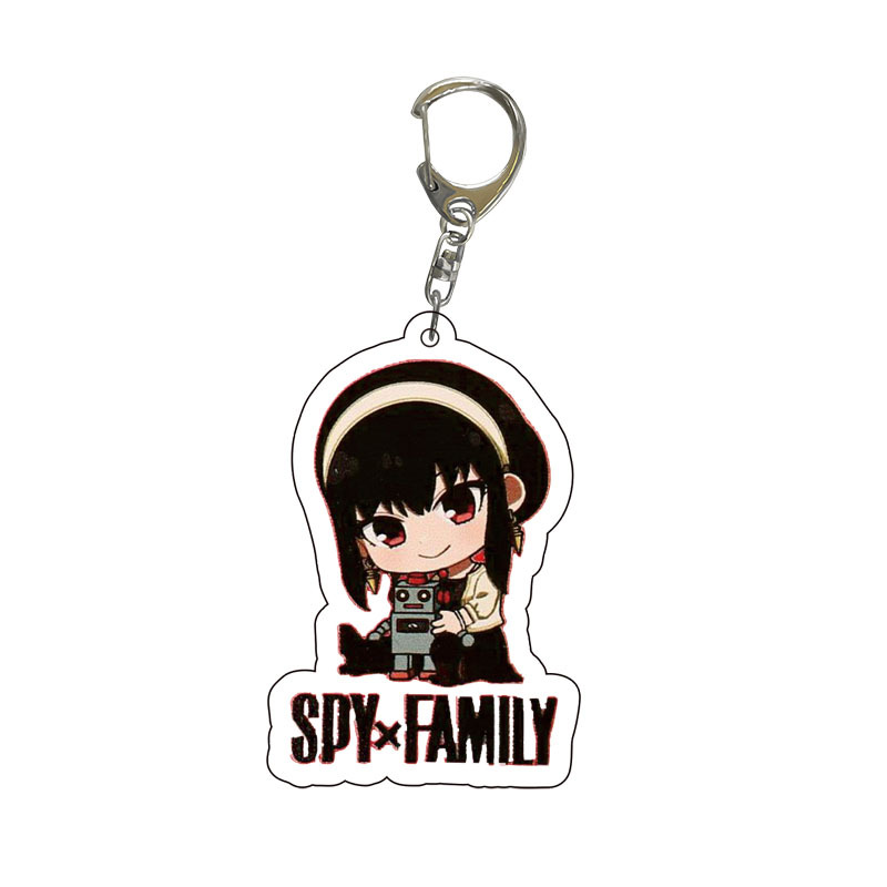 Llavero Acrílico Spy x Family, - Anime Cosplay Yor reseña y precio