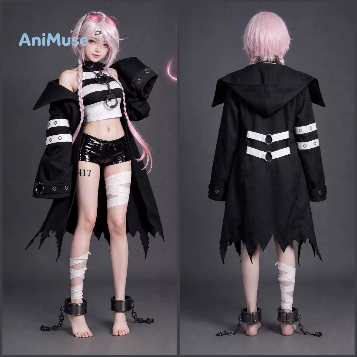 Disfraz de Cosplay de Yuika Sh - Cosplay Anime Black reseña y precio