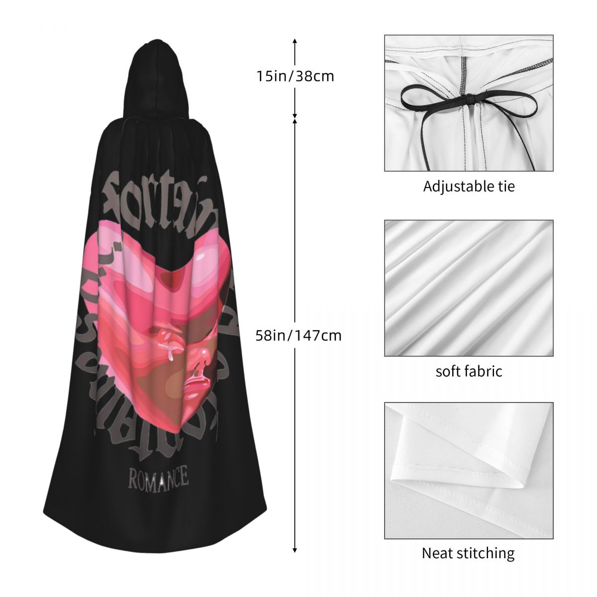 Fontaines DC Romance Capa larg - Anime Cosplay Romance reseña y precio