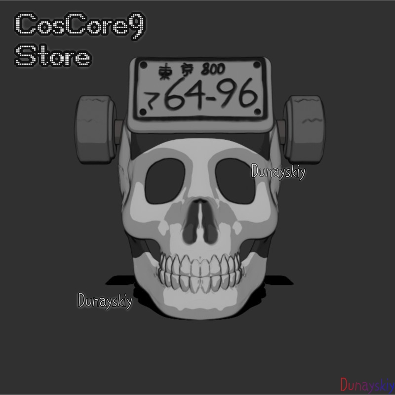 Máscara de Calavera Ebisu de D - Anime Cosplay Mask reseña y precio