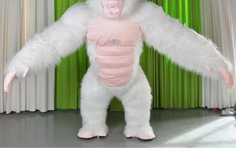 Disfraz de gorila inflable de  - Anime Cosplay Real Life reseña y precio