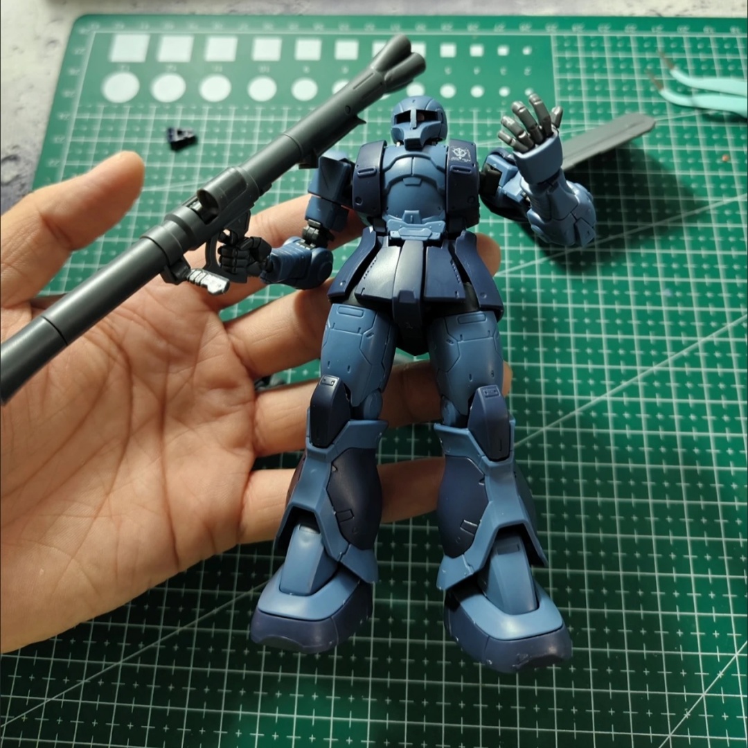 GTO MS-05 HG 1/144 Zaku Black  - Bandai Gundam Rg reseña y precio
