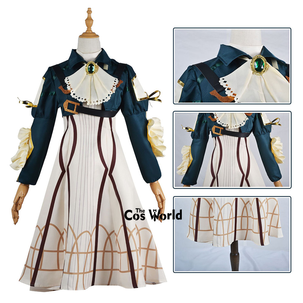 Violet Evergarden vestido unif - Violet Evergarden Dress reseña y precio
